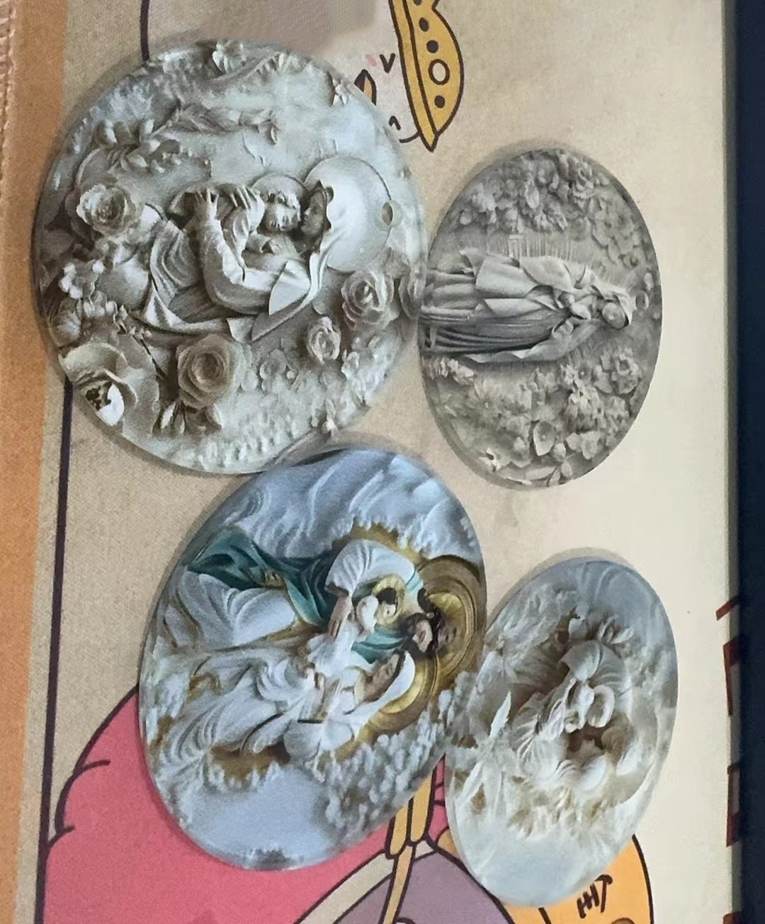 Holy Family Faith Christmas Ornament