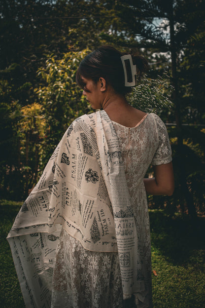 ✝️Handcrafted Christian Prayer Shawl: Protection Bible Verse Scarf. Yeshua Scripture Wrap🙏