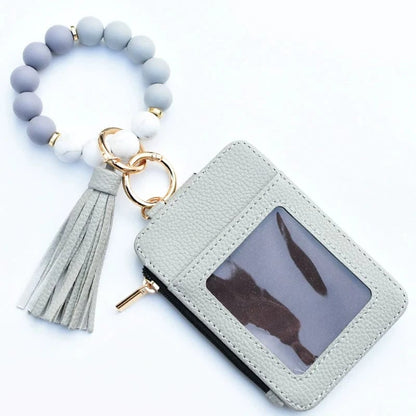 🎅 🔥Boho Beaded Tassel Keychain