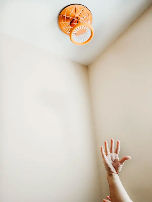 🔥 Hanging Indoor Basketball Hoop