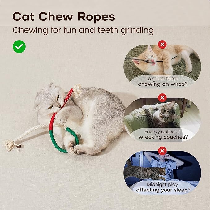 🔥😻 Chewing rope specially designed for cats