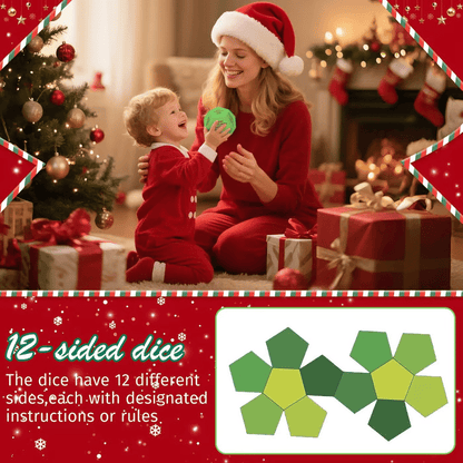 🎁🔥Hilarious Christmas Gift Exchange Party GameDice