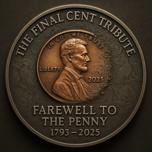 🏆Flash Sale 60% OFF - The Last Strike Tribute Coin – Farewell to the Penny 1793–2025