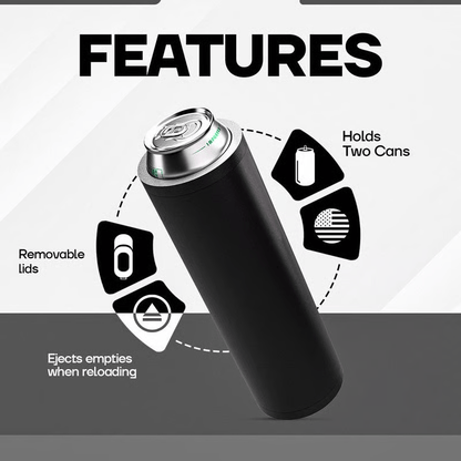 🔥Last Day 49% OFF -Double Tactical Reload Can Holder-Ultra Chill System❄️