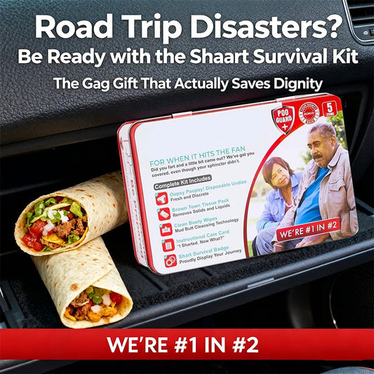 🚨 Emergency Shart Kit - Because Life's Little Accidents Happen! 😅