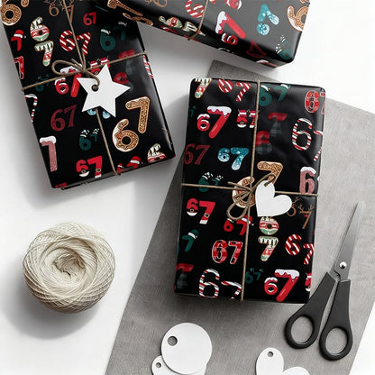 🔥Christmas promotion 49% OFF -   🎁67 Meme  Christmas Gift Wrap – Wrap Your Presents in Viral Holiday Fun 🎄