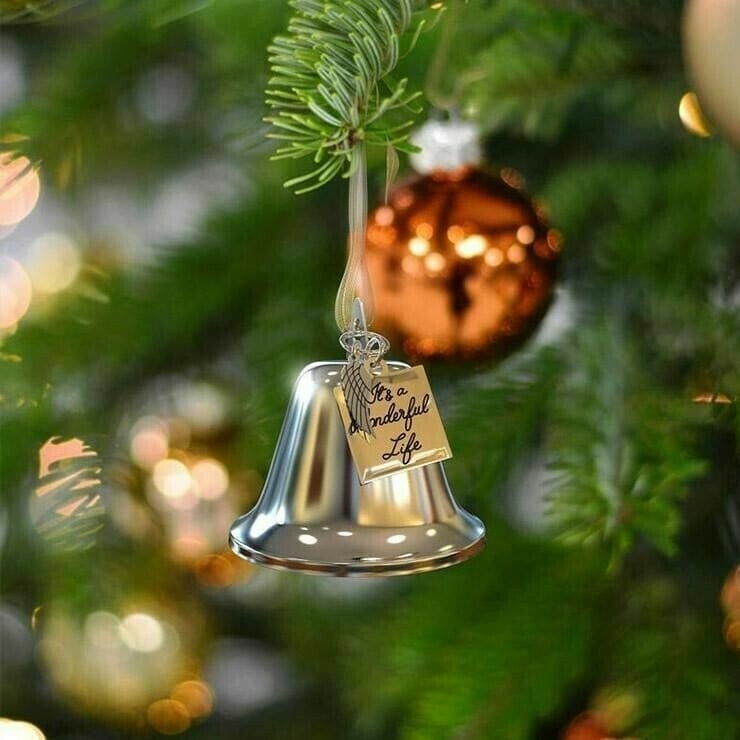 🔥 Memorial Ornaments Angel Wings Bell