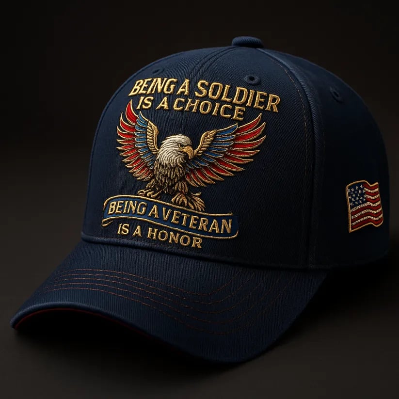 🔥Last Day 49% OFF -🦅 Being a Soldier. Being a Veteran Commemorative Cap