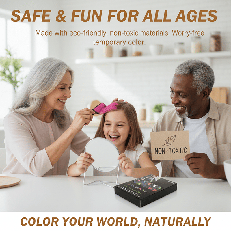 💥This Week's Special Price $15.99🎁 Festive Fun Hair Chalk Combs