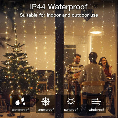 🎄Christmas Sale 49% OFF🔥LED Curtain Fairy Lights