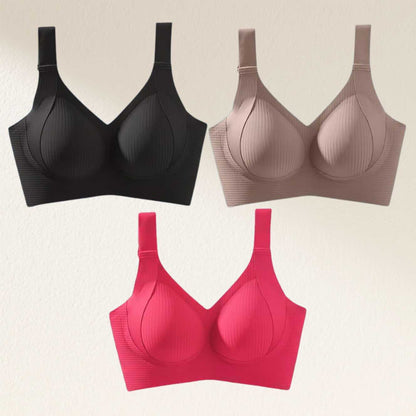🎁Last Day Buy 1 Get 3 Packs🔥Super Firming Wire-Free Push Up Bra All-Day Comfort No More Sagging (3-Pack Value Set)