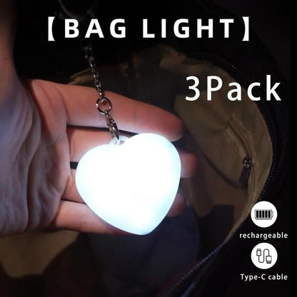 💥 HOT SALE💥Love wallet tote bag touch sensing light