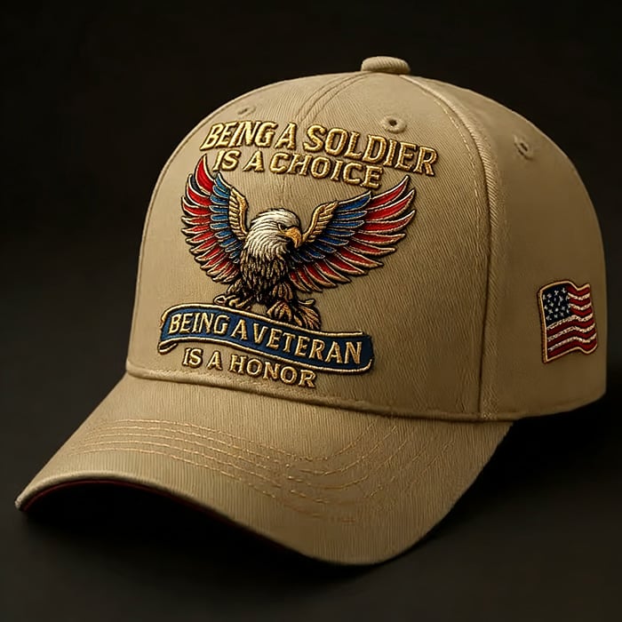 🔥Last Day 49% OFF -🦅 Being a Soldier. Being a Veteran Commemorative Cap