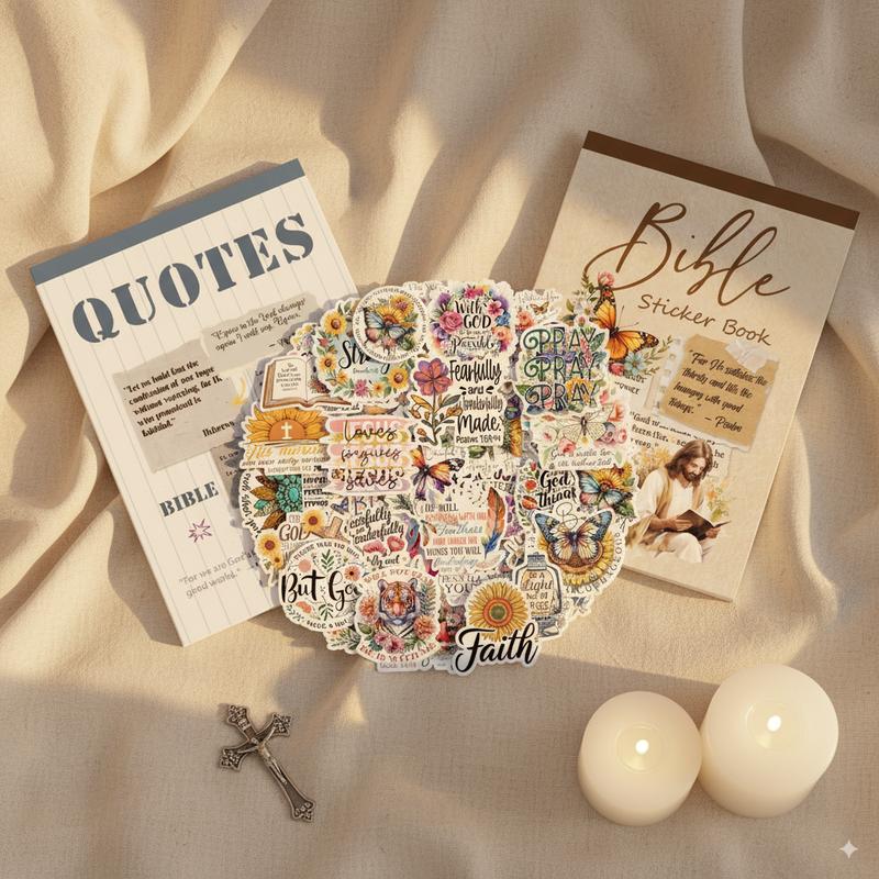 ✝️Motivational & Faith Sticker Book
