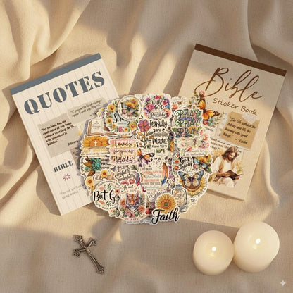 ✝️Motivational & Faith Sticker Book