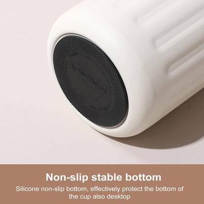 🎁🎁Christmas gift🎁450ml Stainless Steel Travel Mug with Temperature Display - Vacuum Insulated Bottle. Stainless Steel Insulated Cup. Portable Coffee Bottle Cap