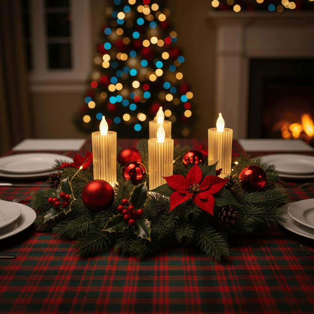 🕯️LED Crystal Candle Lights(4pcs in 1 set)