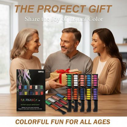 💥This Week's Special Price $15.99🎁 Festive Fun Hair Chalk Combs