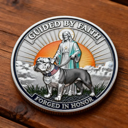 🏆Black Friday 60% OFF - 🦅 USMC "Devil Dog" Faith & Honor Challenge Coin 🪙