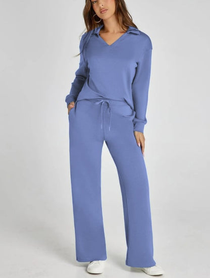 Women's Fall Transition 2-Piece Set - Breathable & Wrinkle Resistant Sweatsuits Sets