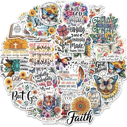 ✝️Motivational & Faith Sticker Book