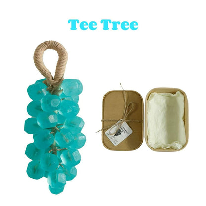 🍇🍑Personalized Original Handmade Crystal Grape Soap Gentle Cleansing Soap