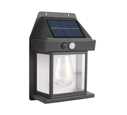 🔥☀️ Solar Wall Lights - Vintage Edison Style with Smart Motion Sensor! ☀️