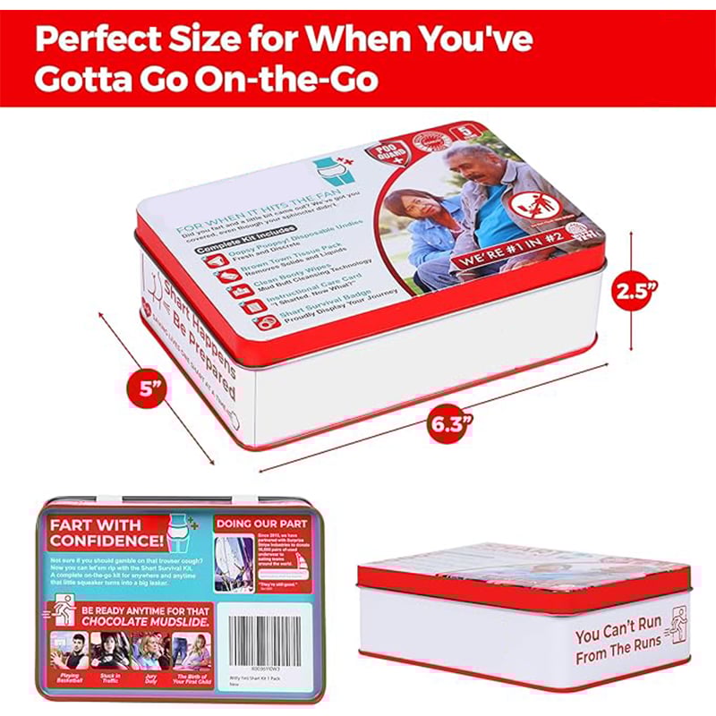 🚨 Emergency Shart Kit - Because Life's Little Accidents Happen! 😅