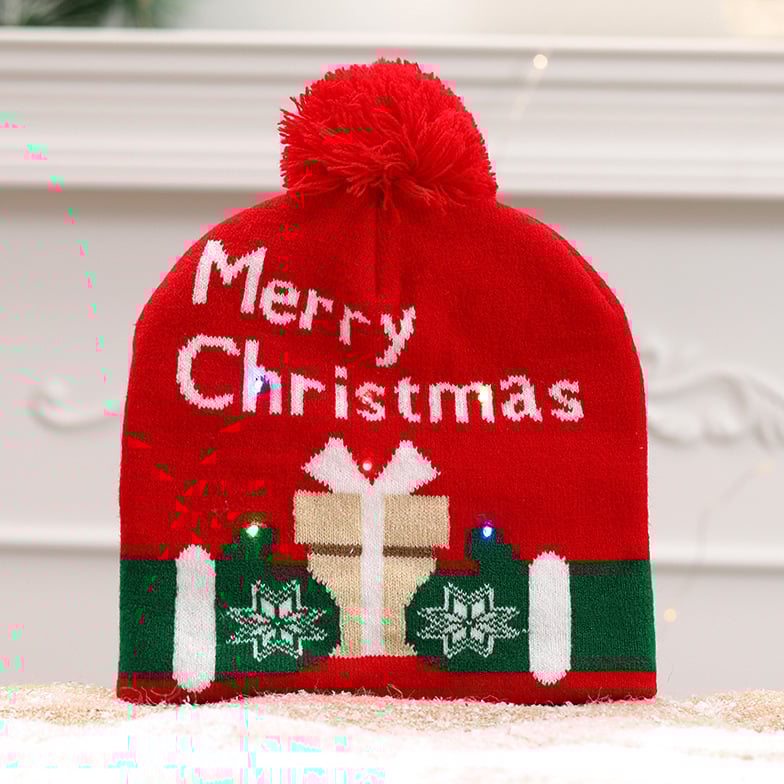 🔥- Christmas LED Light Knitted Beanies