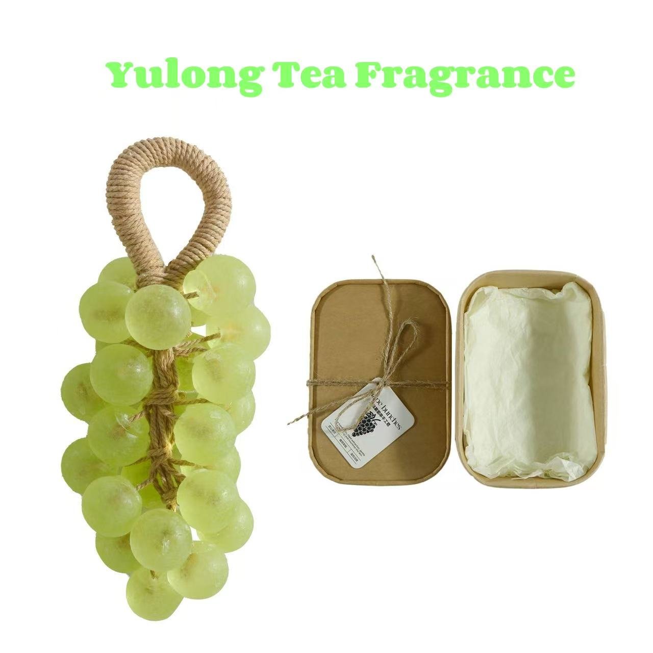 🍇🍑Personalized Original Handmade Crystal Grape Soap Gentle Cleansing Soap