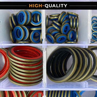 🎁100pcs/ 245pcs Assorted Sealing Gasket Set