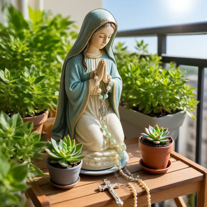 🔥Virgin Mary Rosary Holder - ⌛Limited Handmade Series