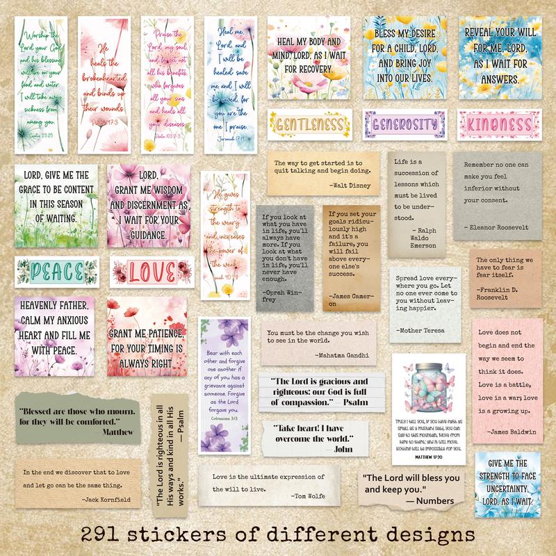 ✝️Motivational & Faith Sticker Book