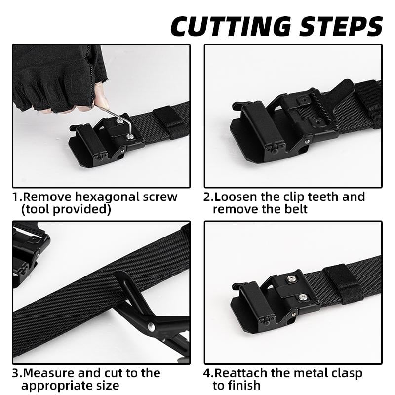 EDC Nylon Ratchet Belt
