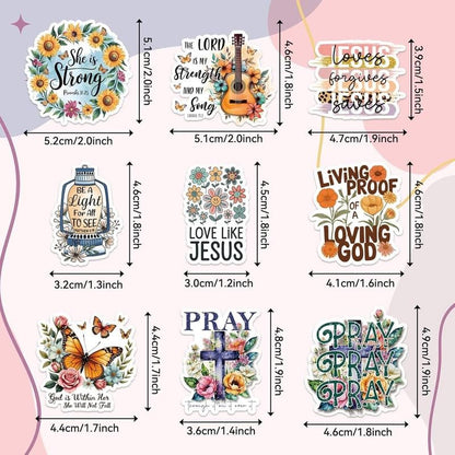 ✝️Motivational & Faith Sticker Book