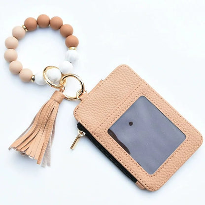 🎅 🔥Boho Beaded Tassel Keychain