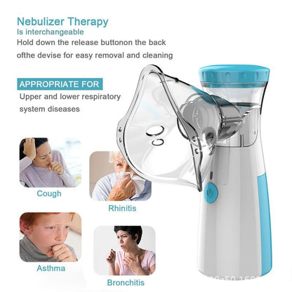 Portable Mesh Nebulizer: Breathe Easy Anywhere! 😷🌟