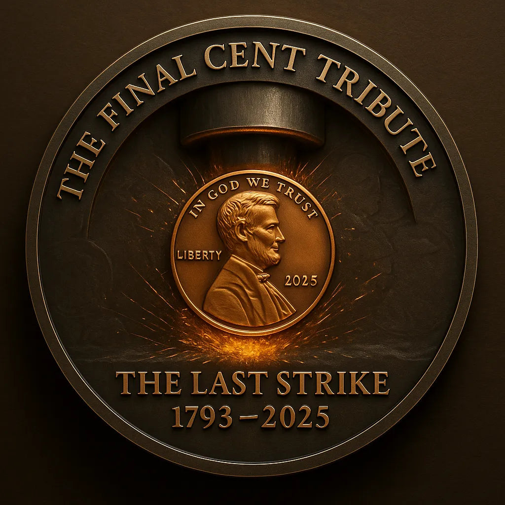 🏆Flash Sale 60% OFF - The Last Strike Tribute Coin – Farewell to the Penny 1793–2025