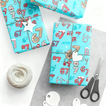 🔥Christmas promotion 49% OFF -   🎁67 Meme  Christmas Gift Wrap – Wrap Your Presents in Viral Holiday Fun 🎄