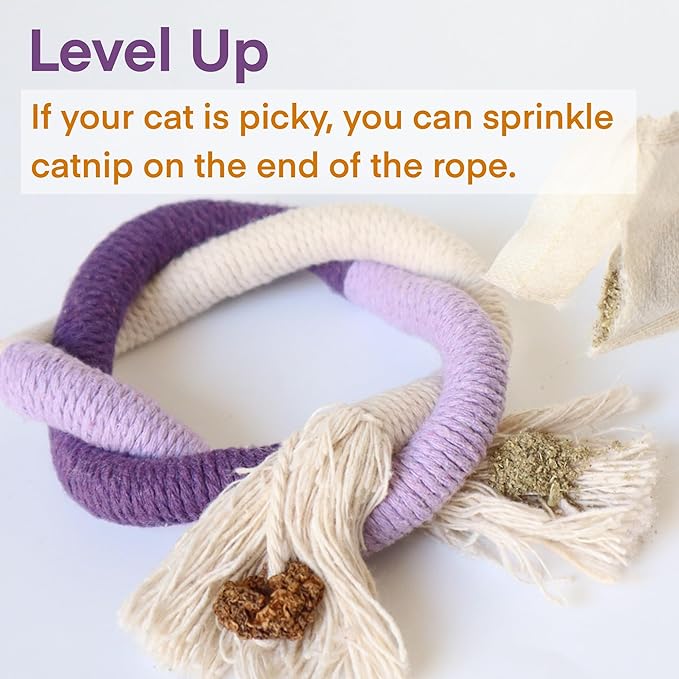 🔥😻 Chewing rope specially designed for cats