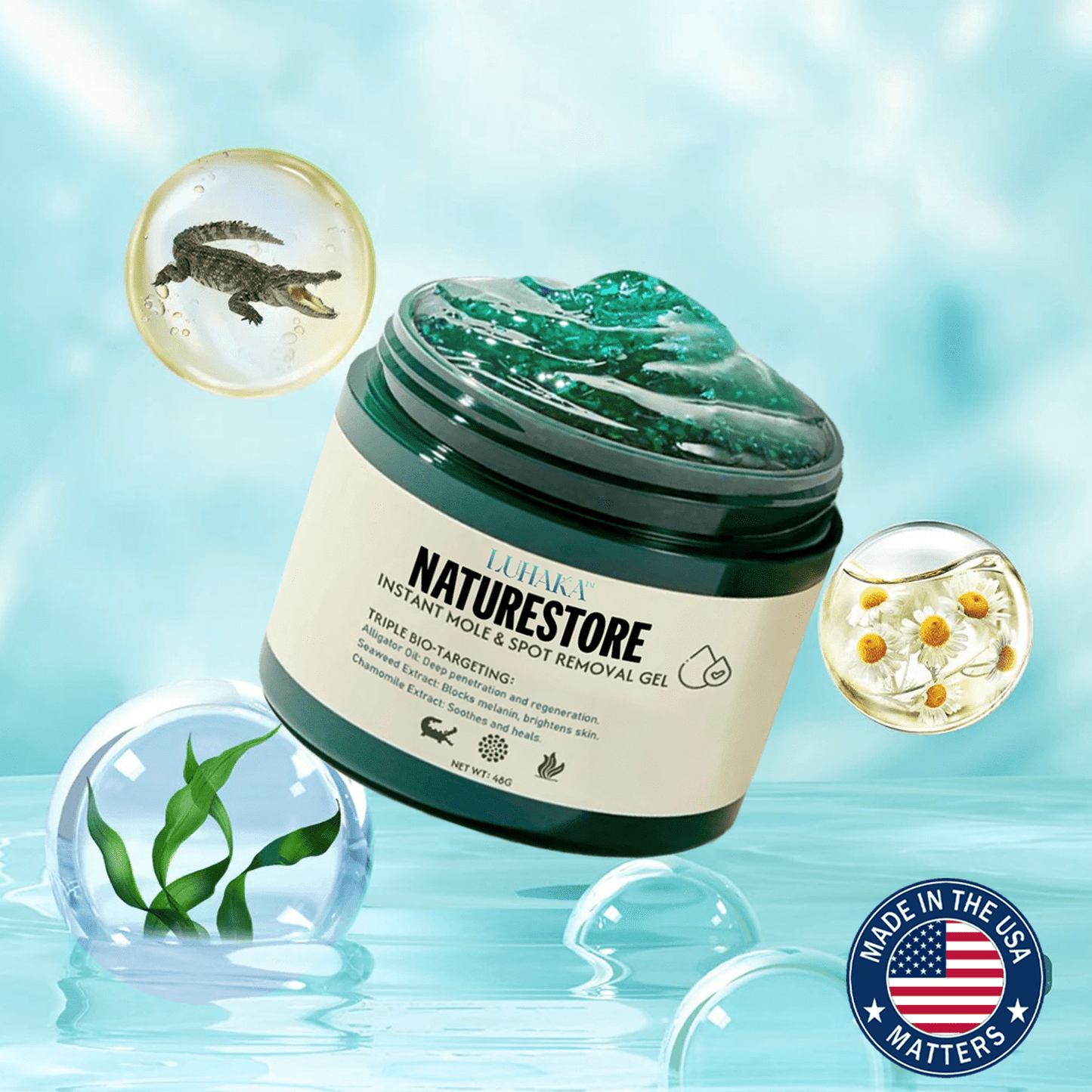 ✅ Official Store: Luhaka™ NATURESTORE Instant Mole & Spot Gel 8