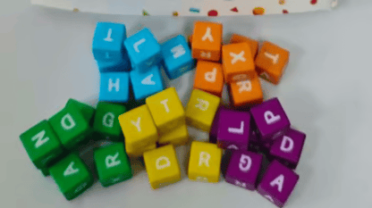 🔥🎲Dice Word Game Brain Exercise Game | ✨Perfect for Parties and Family Game Nights