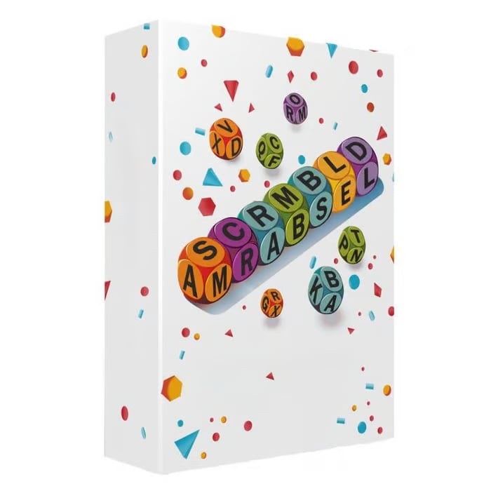 🔥🎲Dice Word Game Brain Exercise Game | ✨Perfect for Parties and Family Game Nights