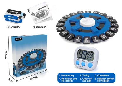 👪Word Game | Fast-Paced Family Board Game| Learning Game Great for All Ages