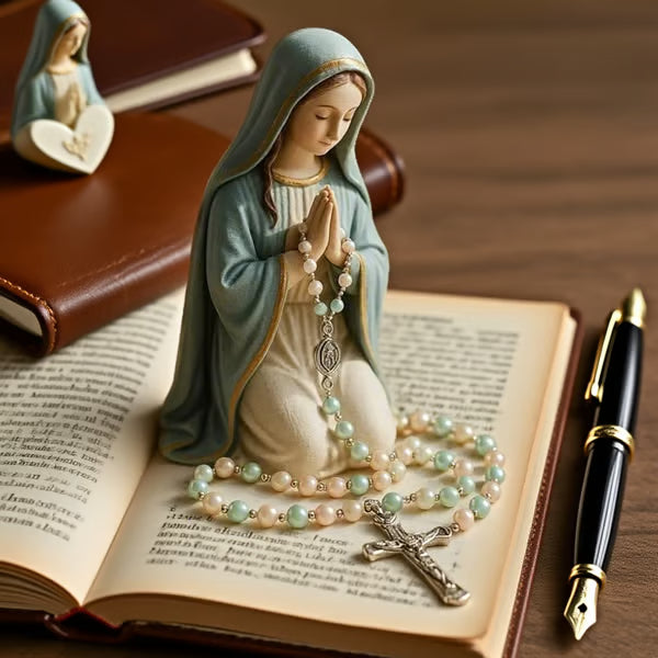 🔥Virgin Mary Rosary Holder - ⌛Limited Handmade Series