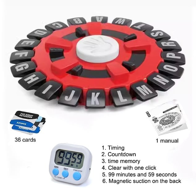 👪Word Game | Fast-Paced Family Board Game| Learning Game Great for All Ages