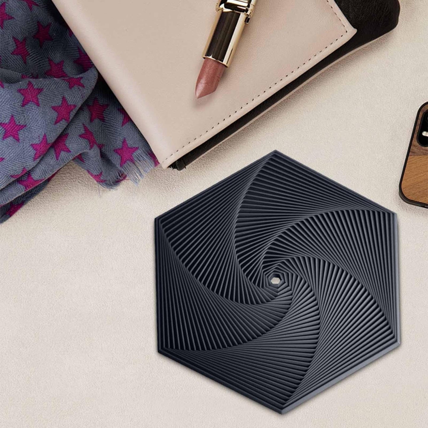 🔥3D Printed Hexagonal Magic Spiral Tower Puzzle Decompression Toy