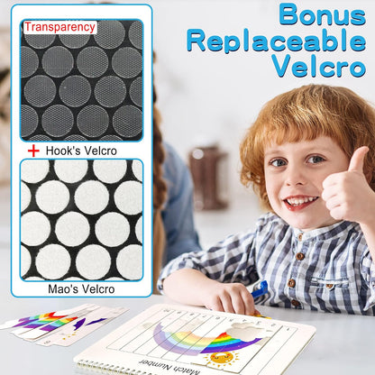 My Preschool Busy Book(12 Different Themes Pages)📚 Best Christmas Gift for kids🎁