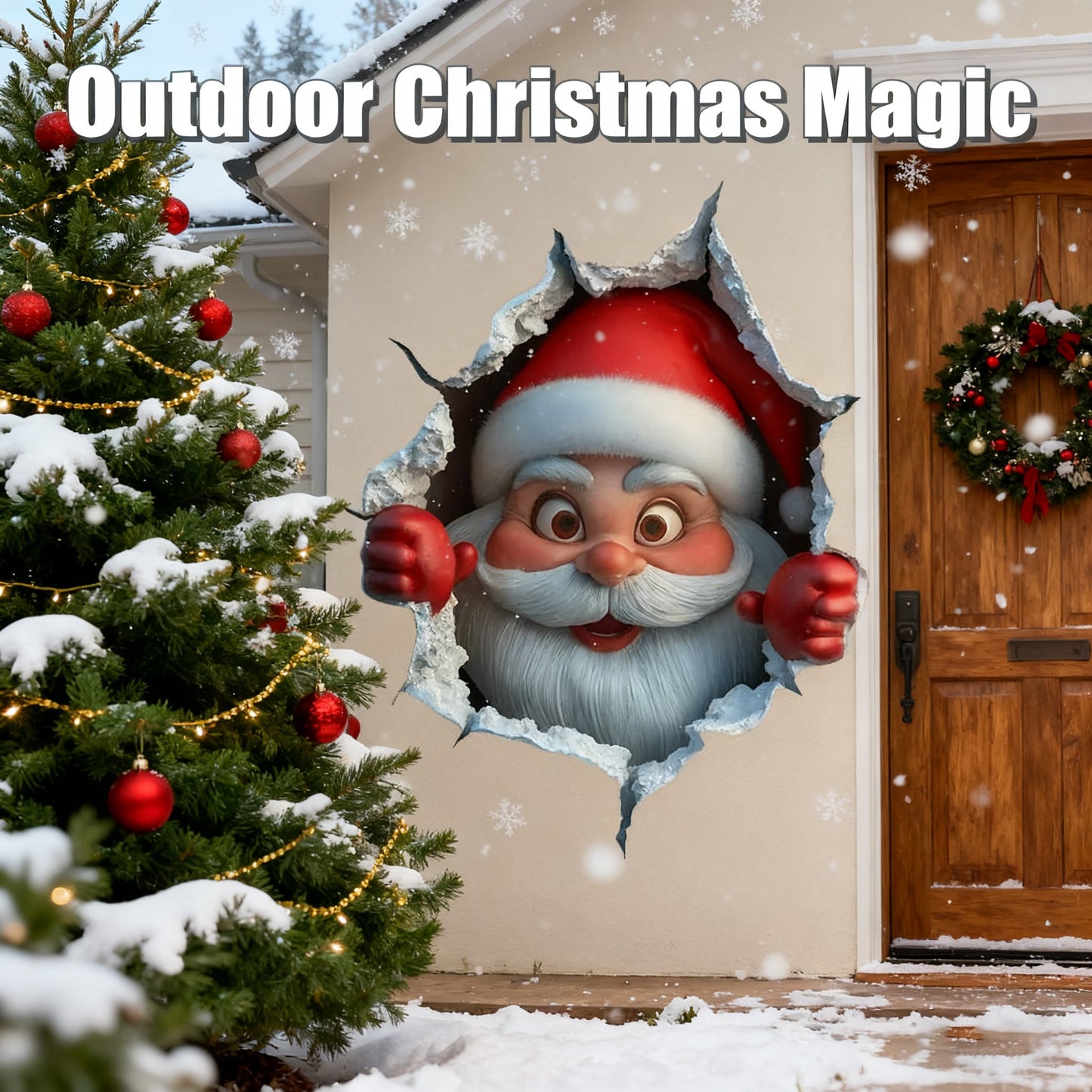 Buy 2 Get 1 free🔥🔥Christmas Creative Wall Sticker