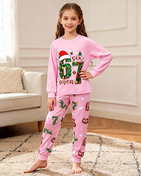 🎄2025 Christmas Sales🎅#67 Christmas Kids Pajama Set